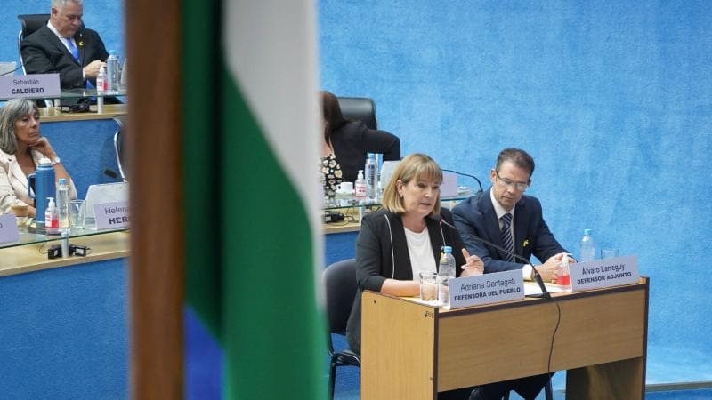 Adriana Santagati Defensora del Pueblo brindó su informe in voce del período 2021-2022