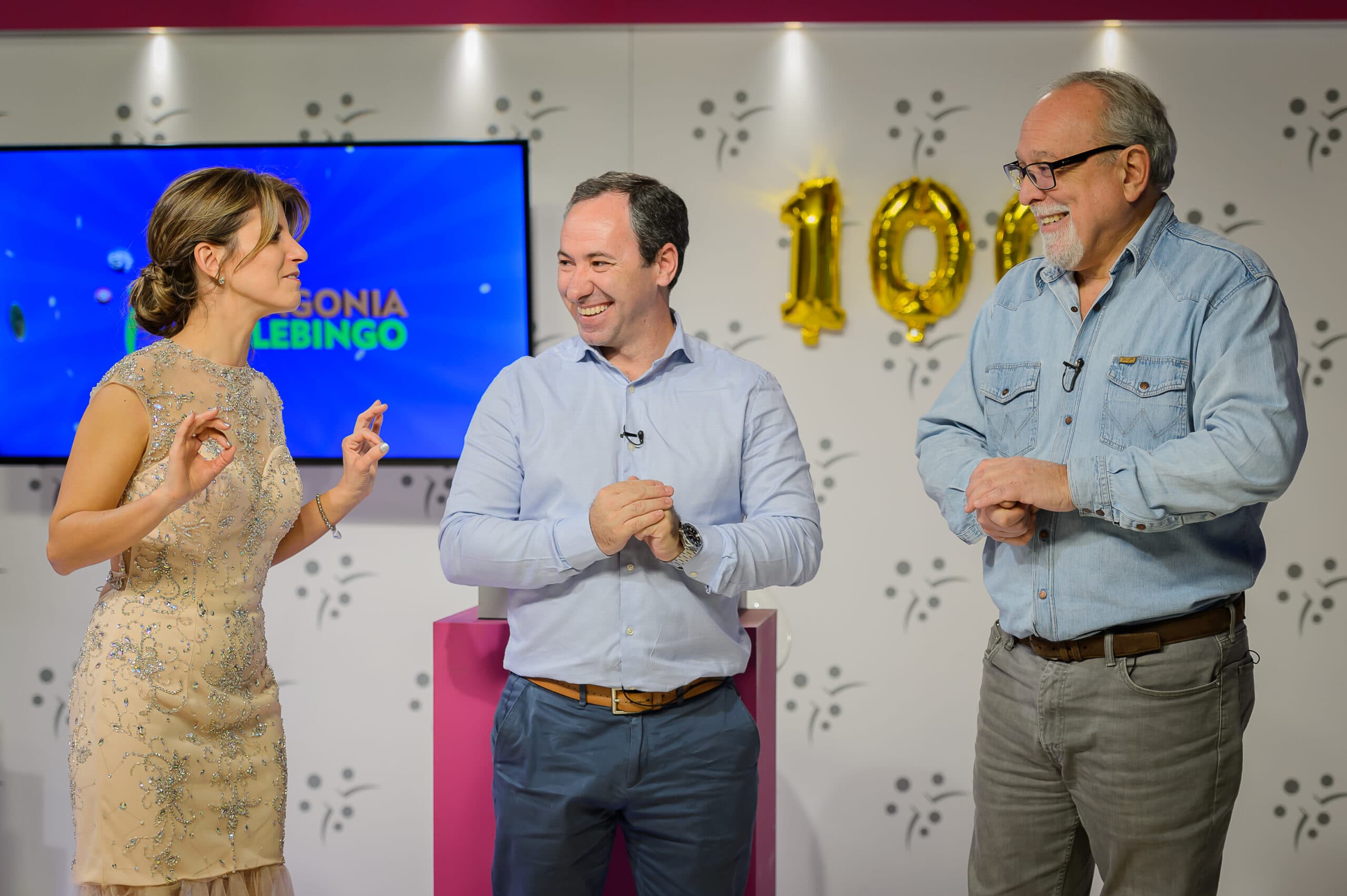Se festejaron los 100 sorteos de Patagonia Telebingo