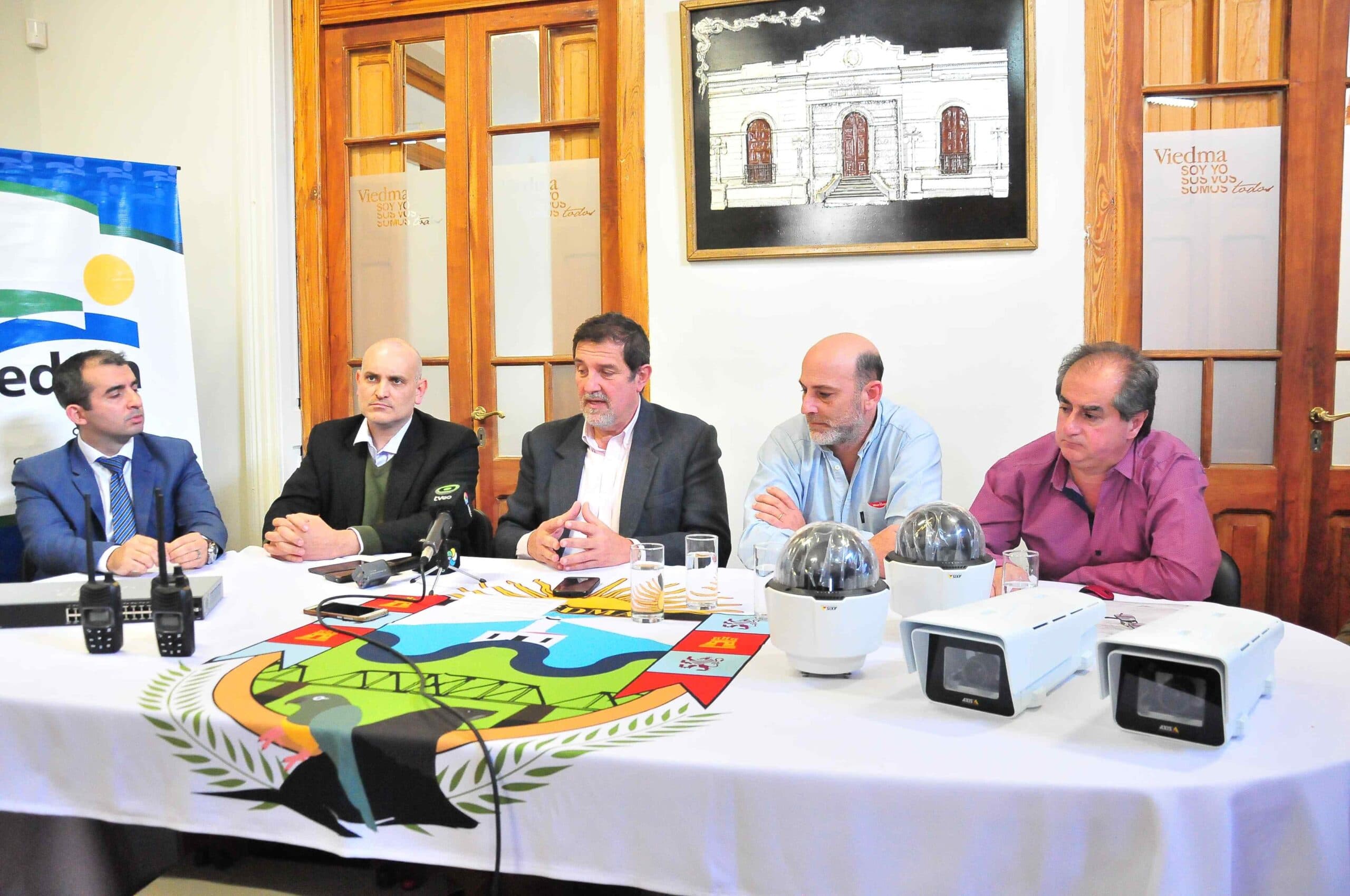 Nuevas cámaras de seguridad para Viedma