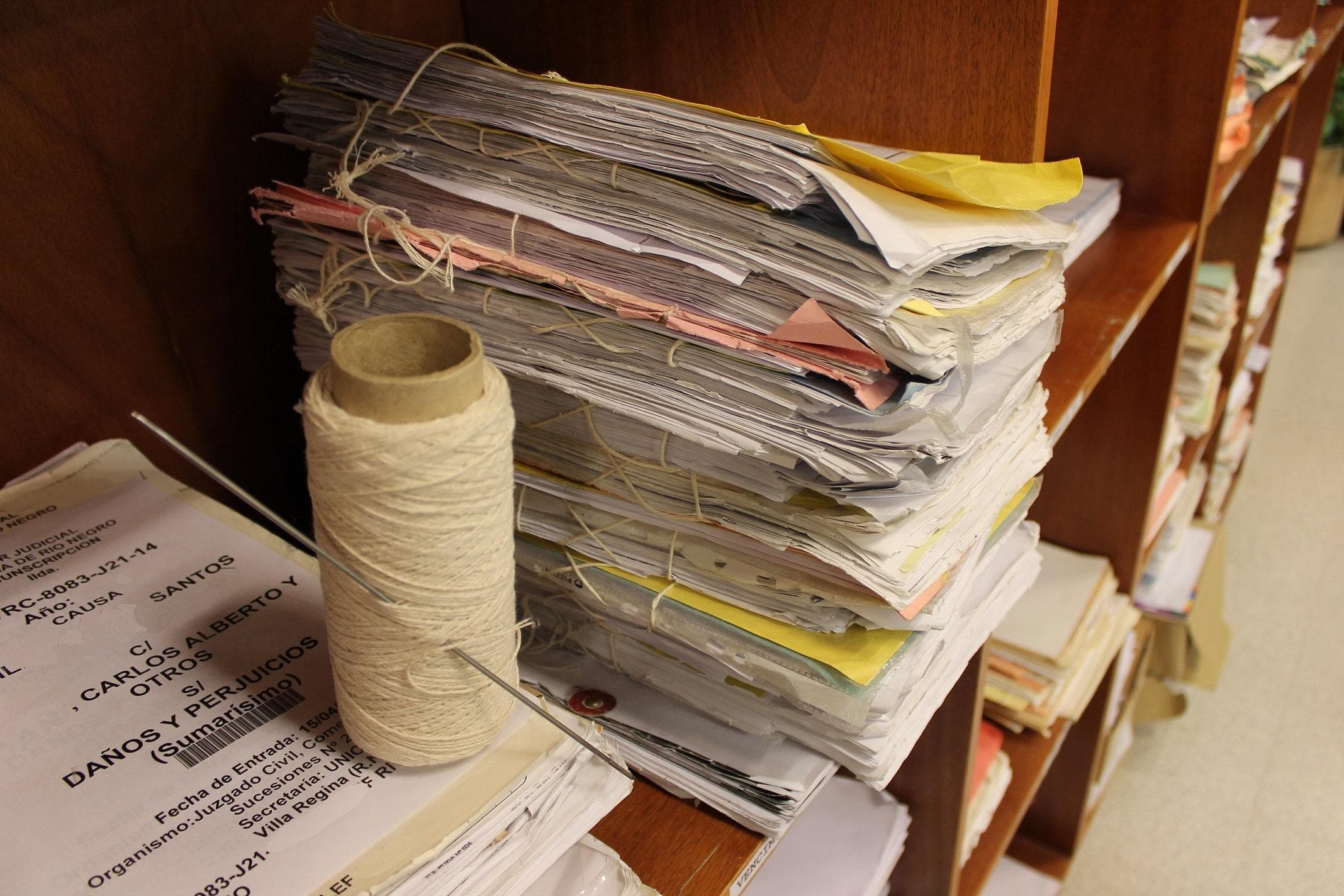 Se termina la era de los expedientes cosidos en Río Negro