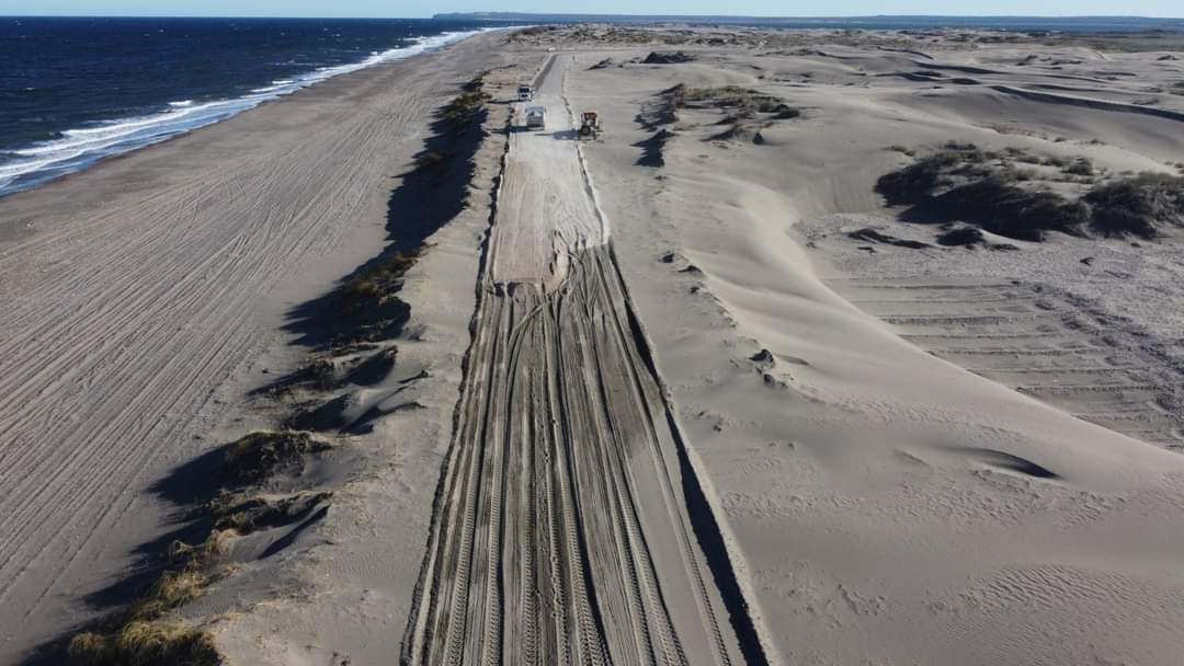 En noviembre estaría terminada la nueva traza del camino de la costa