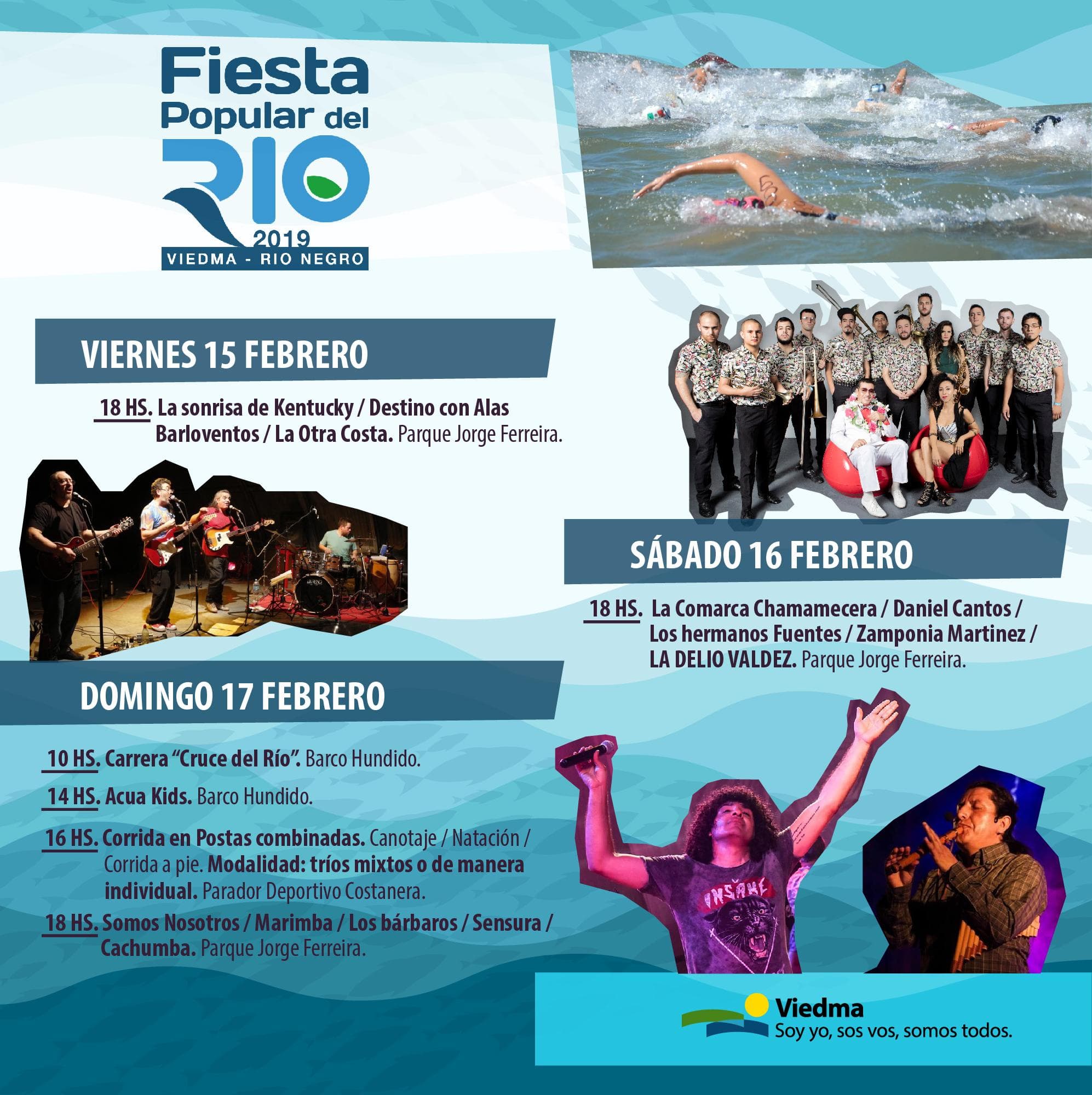 Comieza la Fiesta Popular del Río en el Parque Jorge Ferreira
