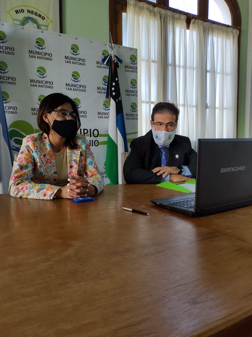 Colocarán un arco sanitizante en el acceso a Las Grutas y SAO