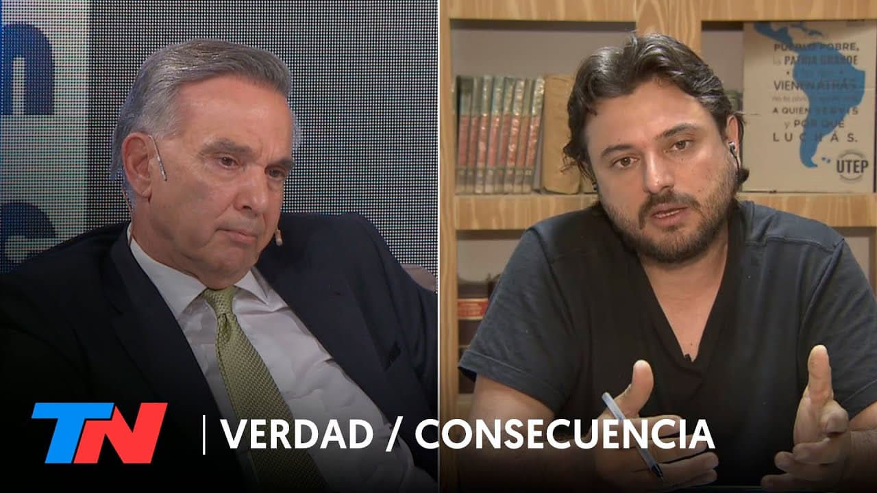 Pichetto y Grabois se cruzaron al aire, el dirigente social los acusó de vivir del Estado y el exsenador le recriminó hacer uso político de la pobreza