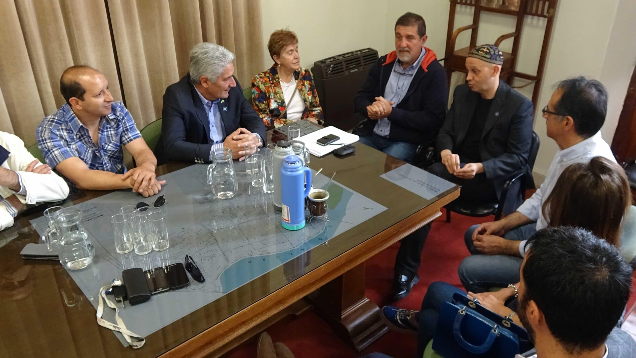 El Ministro Bergman estuvo en Viedma por el programa de Gestión Integral de Residuos Sólidos Urbanos