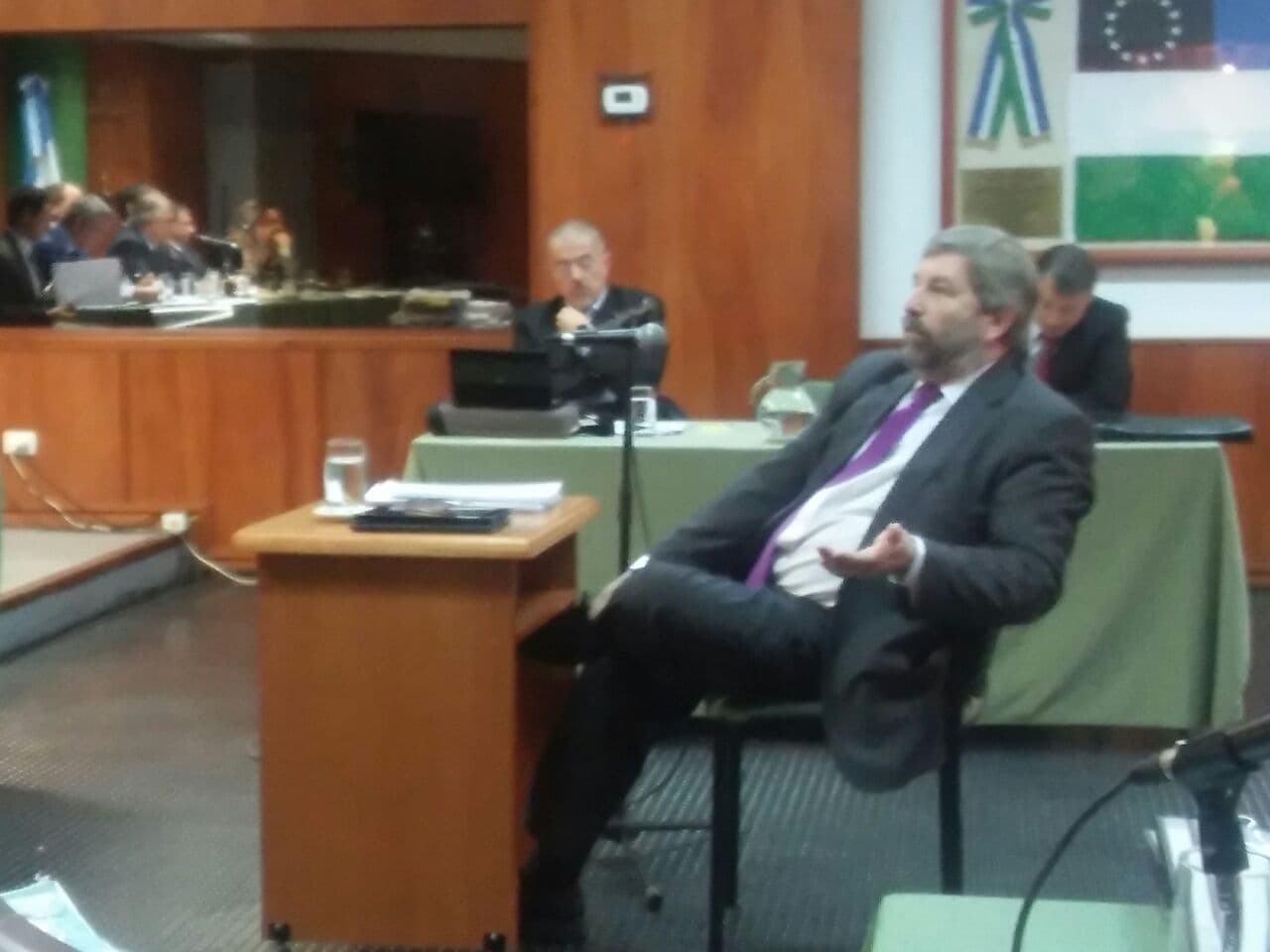 Audiencia de prueba en la causa donde está procesado Bernardi por corrupción de menores