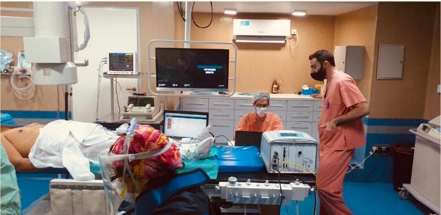 Una inédita ablación por radiofrecuencia se realizó en Viedma