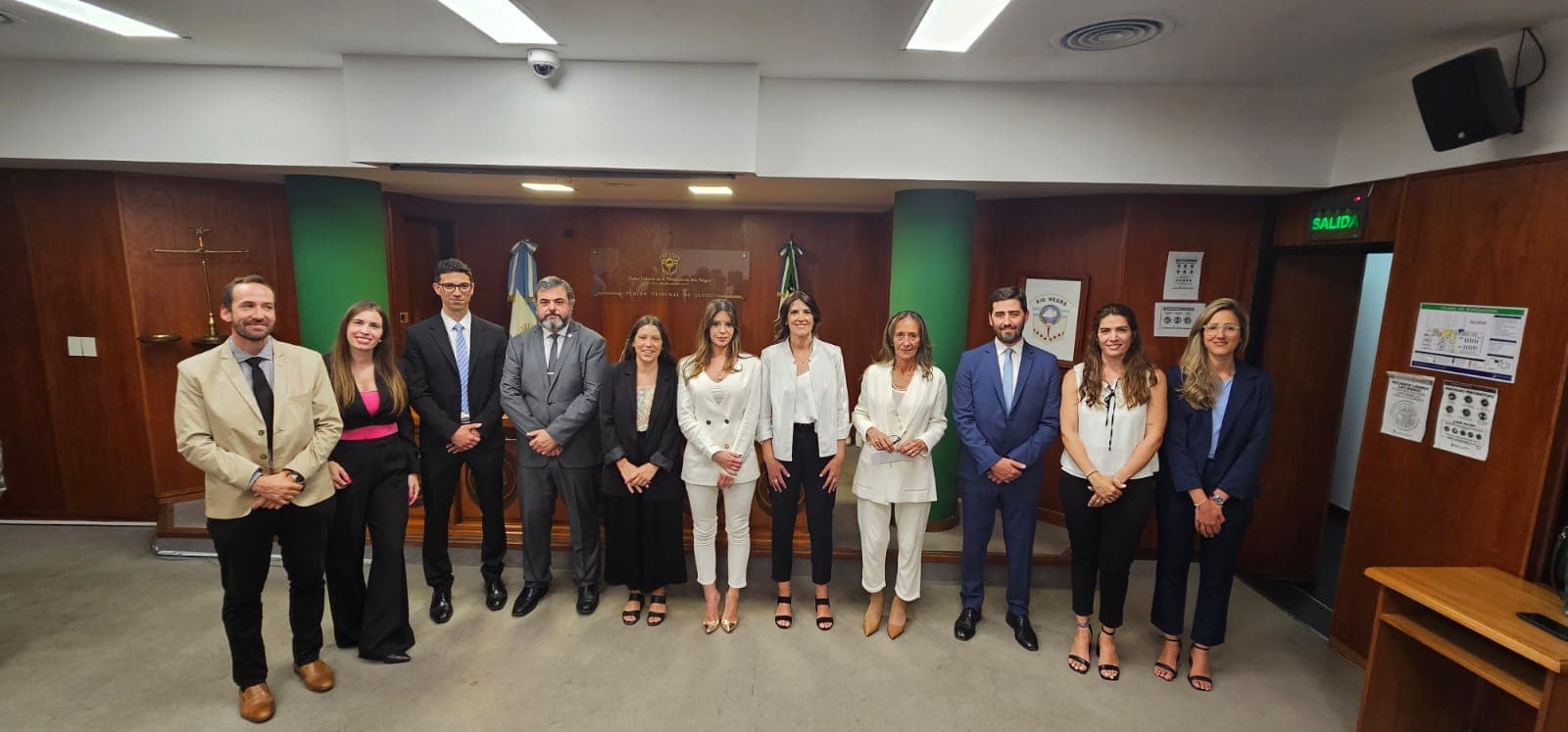Juraron nuevas autoridades judiciales en Viedma, entre ellas la hija de la presidenta del STJ como jueza