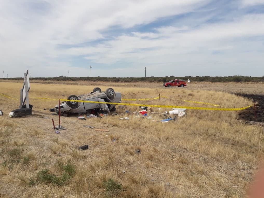 Muere un hombre en un choque frontal cerca de Patagones