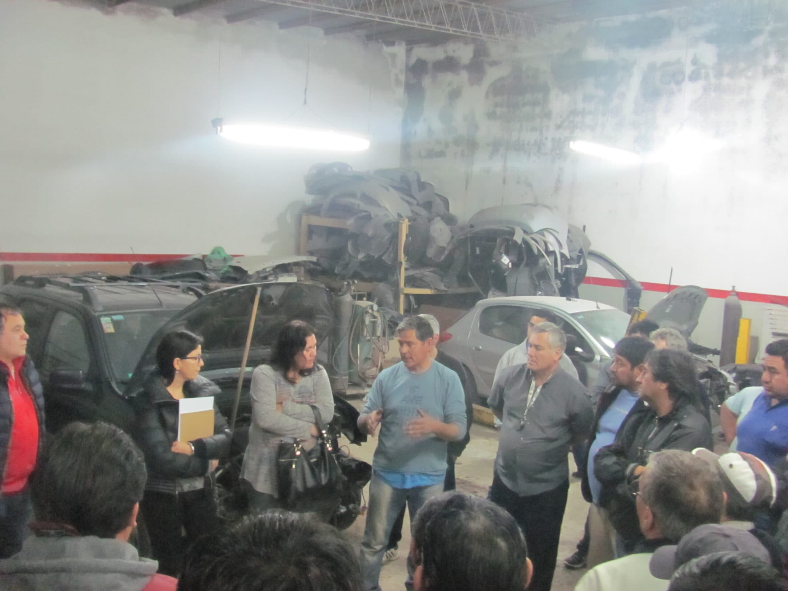 Galgueros manifestaron su negativa a la suspensión de carreras ante Rousiot y Cullumilla