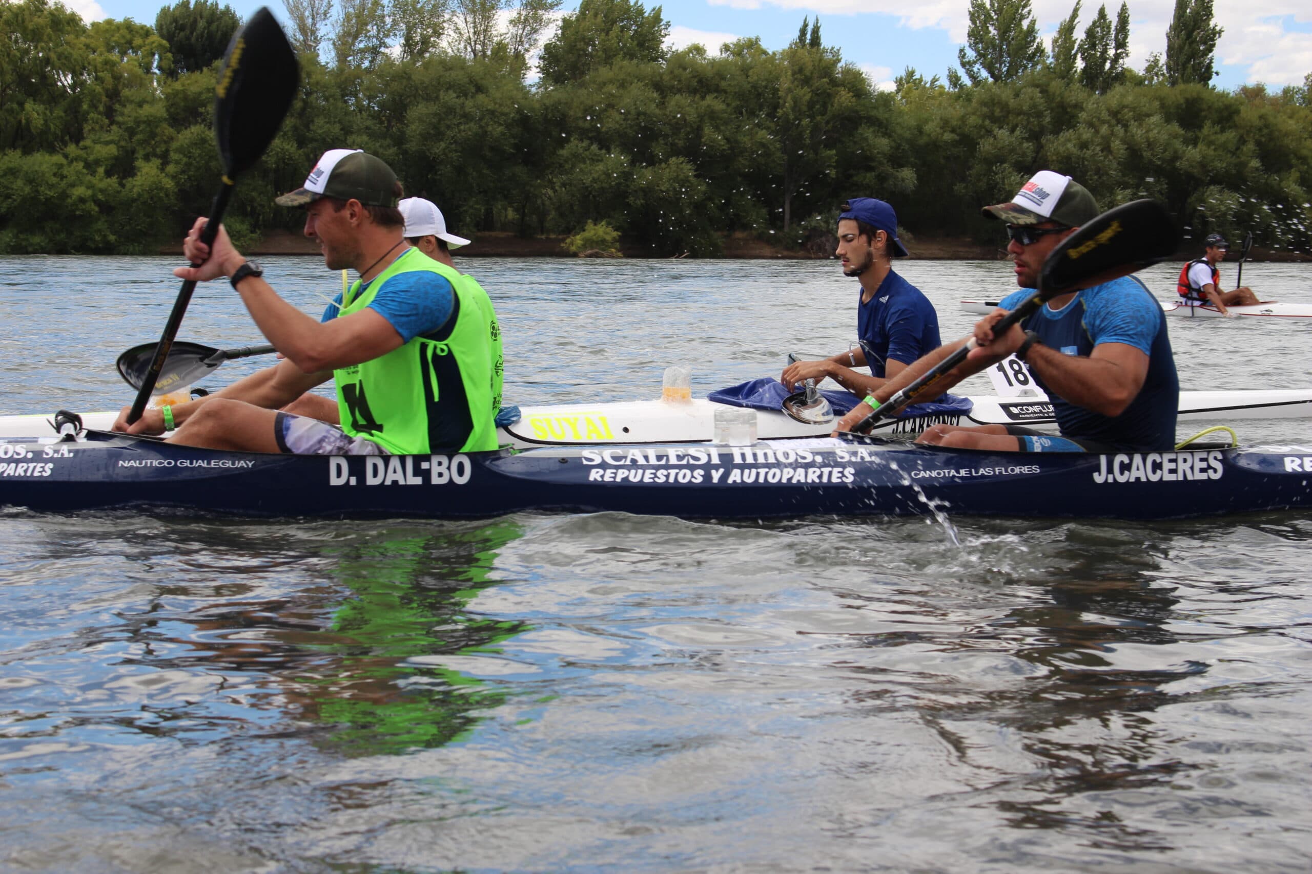 La dupla Dal Bó-Cáceres se quedó con la primera etapa de la Regata