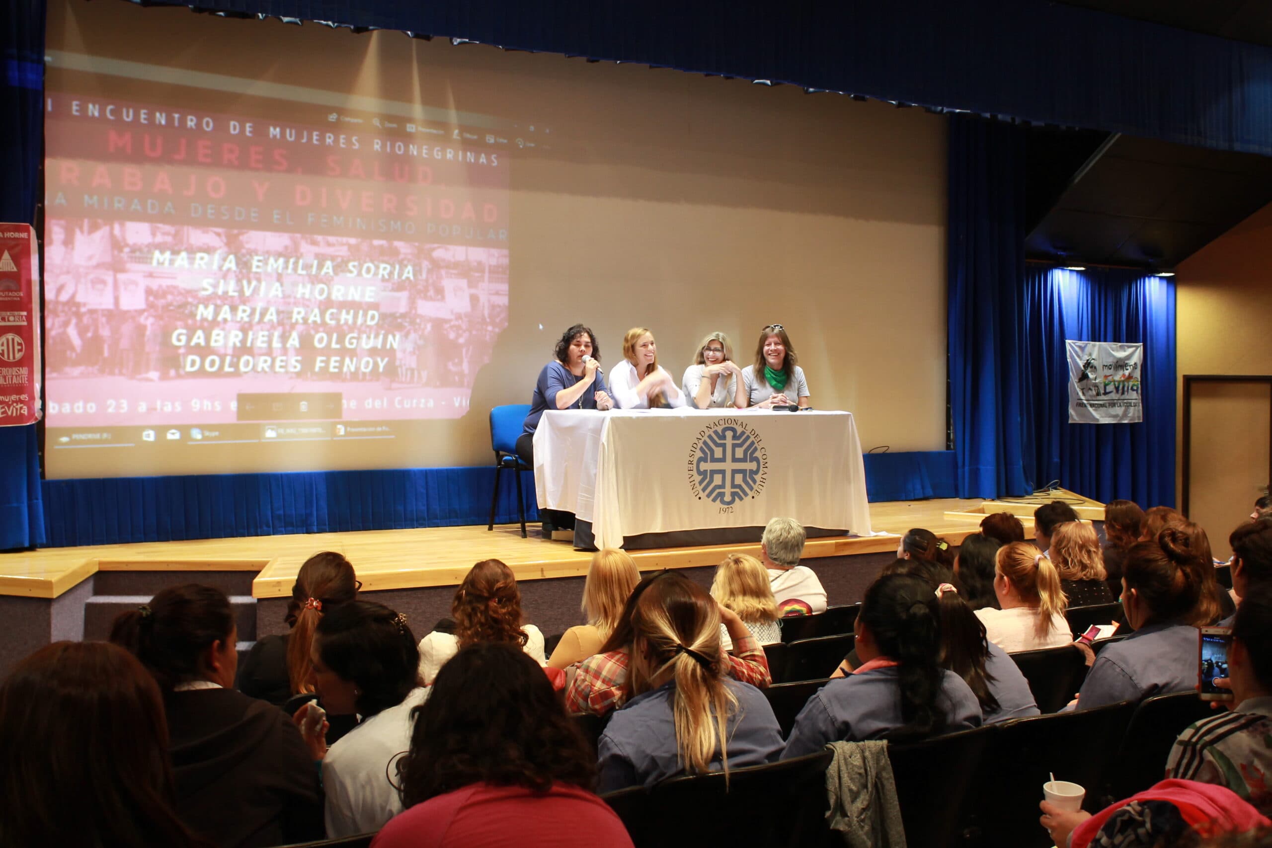Se realizó el II Encuentro de Mujeres Rionegrinas en Viedma