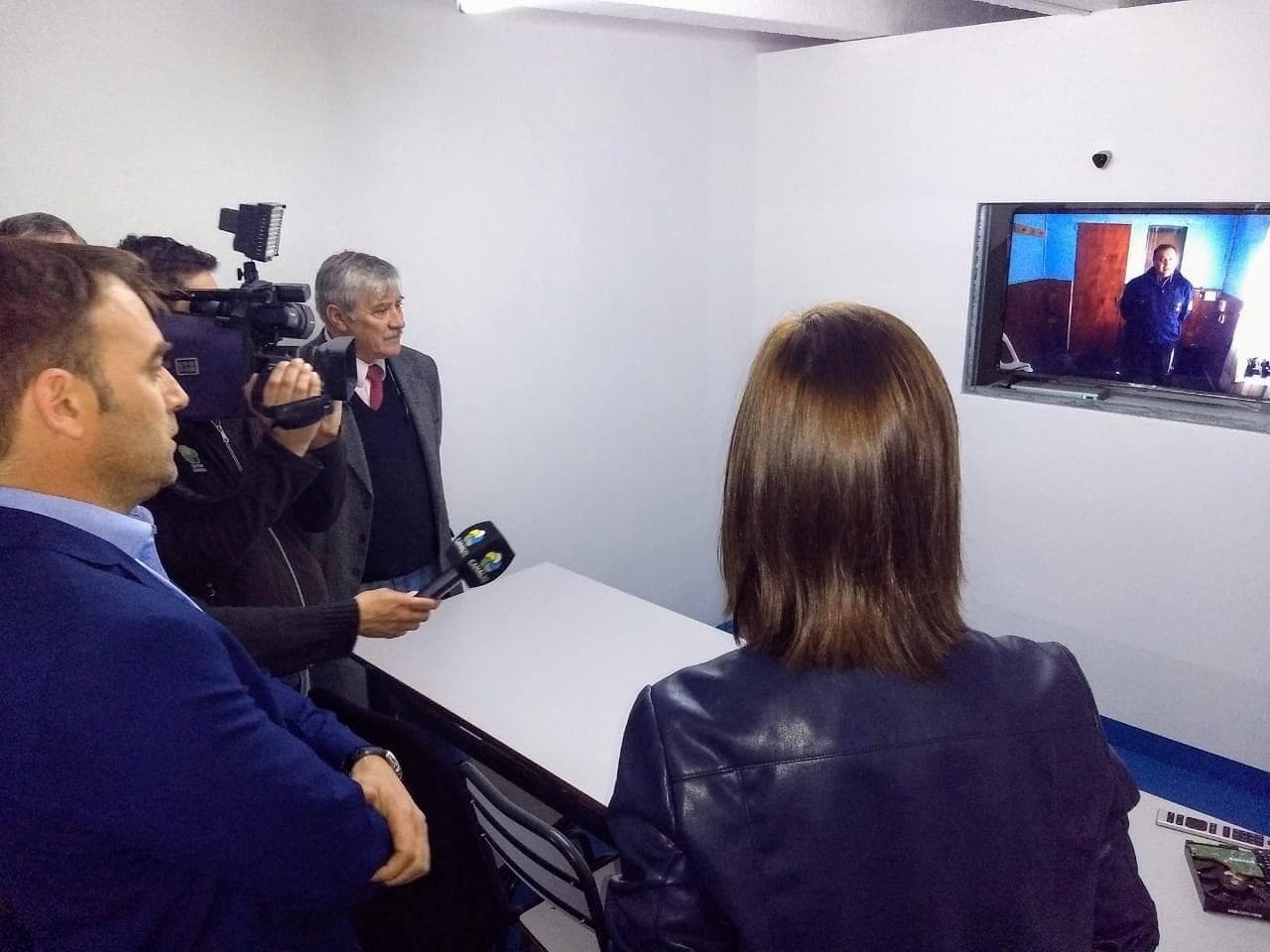 Inauguraron salas de videoconferencia en los penales de Viedma, Roca y Cipolletti