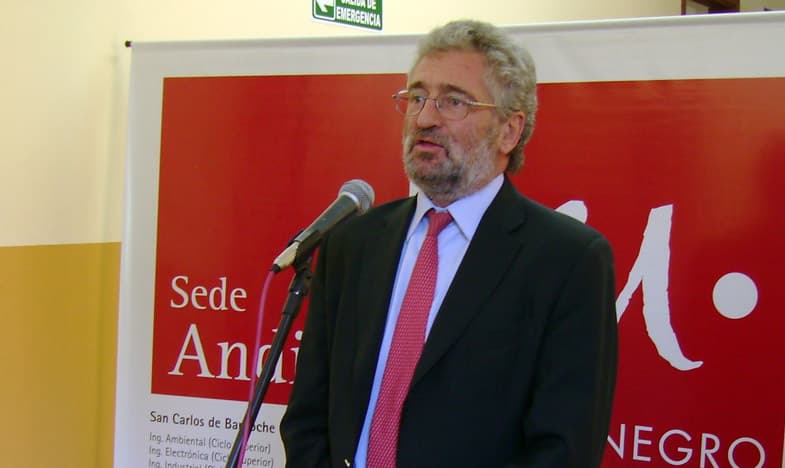 Murió Juan Carlos Del Bello, era rector de la Universidad de Rio Negro