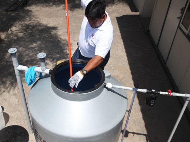 Promueven la limpieza de tanques domiciliarios de agua potable
