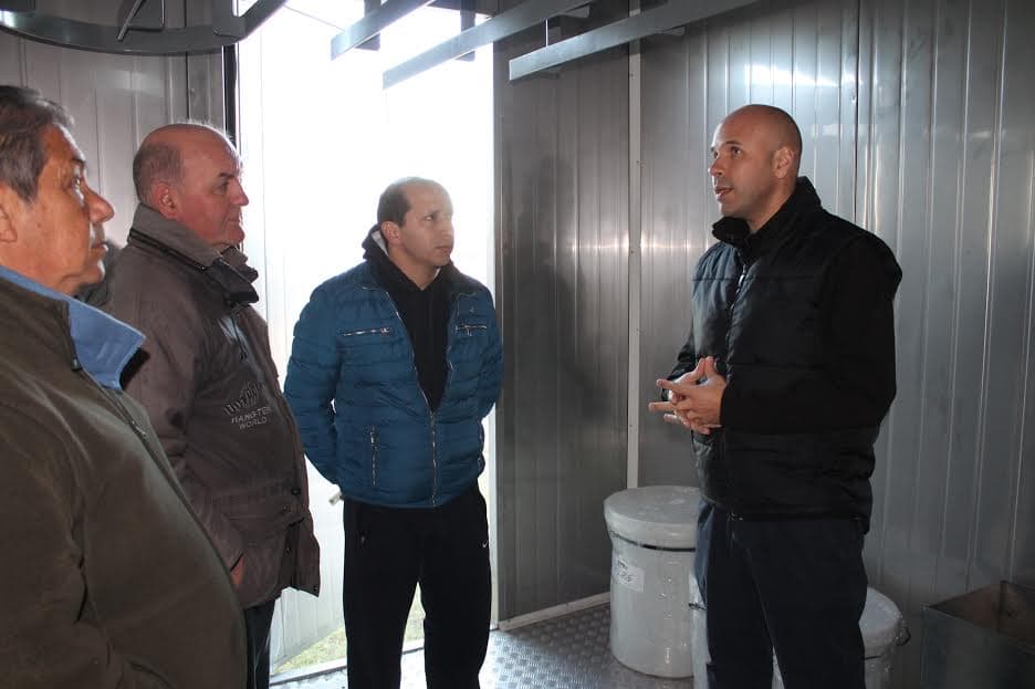 El predio de la planta de faena móvil de San Javier fue inspeccionado por Martin