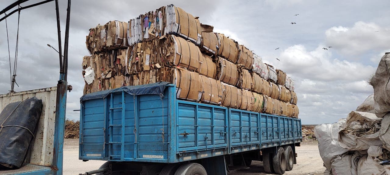 Más de 45 mil kilos de papel, cartón y plásticos salieron del GIRSU para Buenos Aires