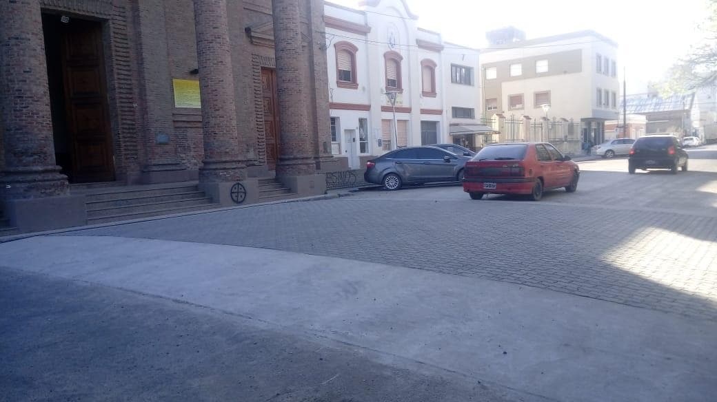 Habilitaron el tránsito en la calle Irigoyen