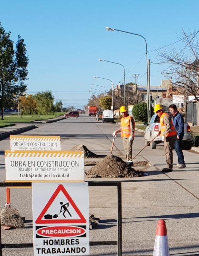 En Viedma el municipio realiza un plan intensivo de bacheo
