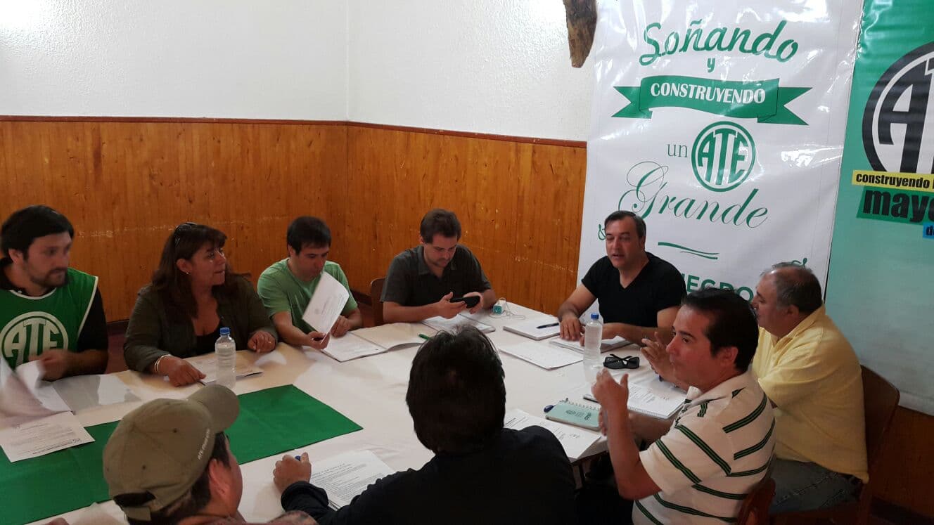 ATE convoca un encuentro de Secretarios Generales para fijar el porcentaje de incremento salarial y medidas de fuerza