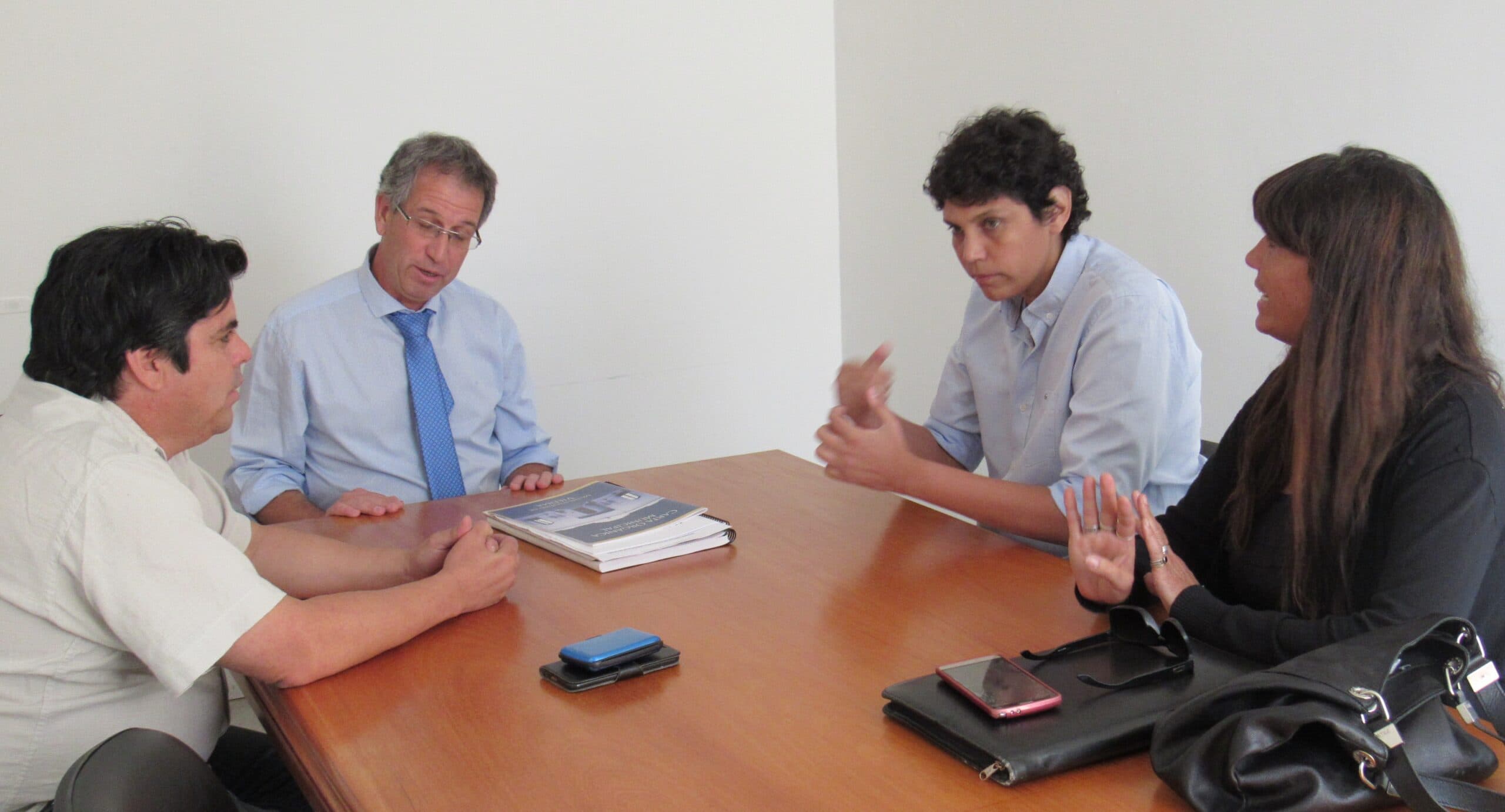 Crespo se reunió con los integrantes de SITRAJUR