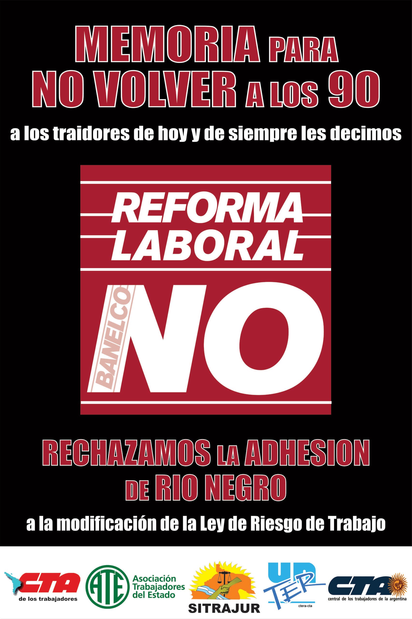 “Desde el SITRAJUR expresamos total repudio al intento de flexibilizar las relaciones de trabajo»