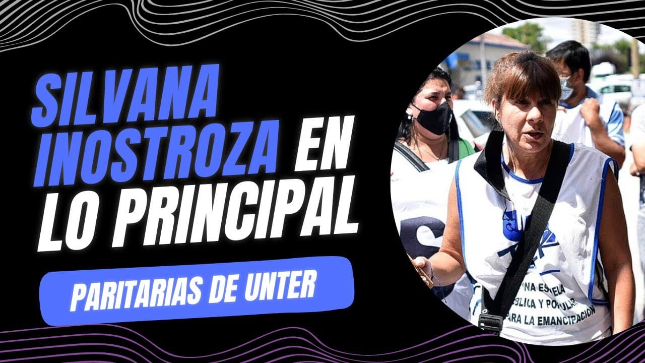 Inostroza fundamentó el rechazo que realizó la UnTER de la oferta realizada por el Gobierno
