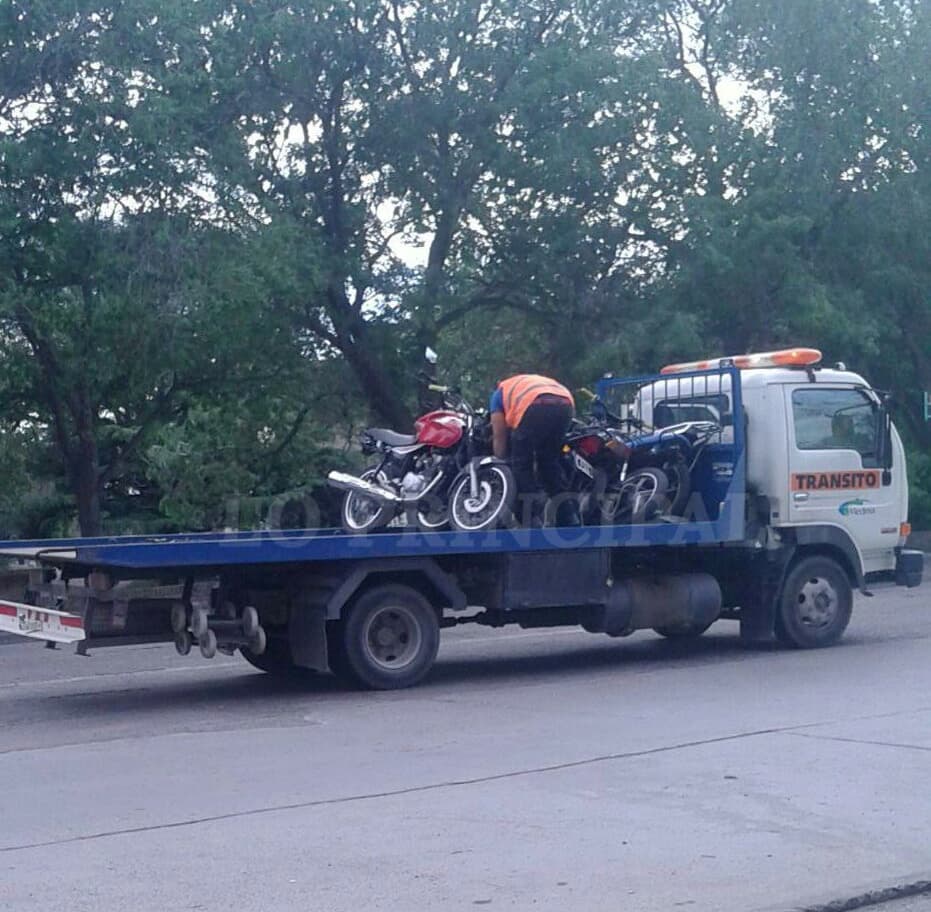 Secuestraron 19 motos y un auto durante este martes