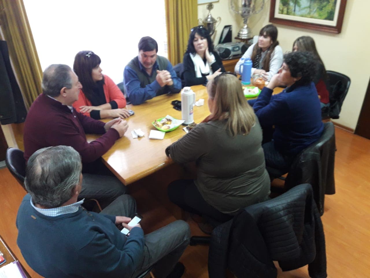 Por aumento salarial se reunieron, SITRAJUR, UnTER y UPCN