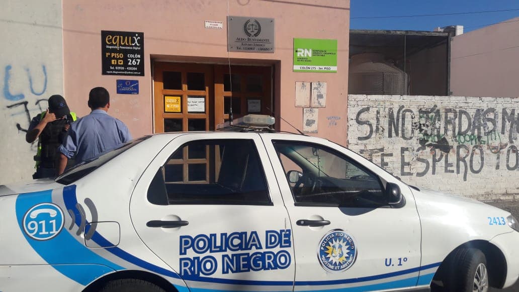 Ingresaron a robar al edificio donde está la Fiscalía de Investigaciones Administrativas de Rio Negro