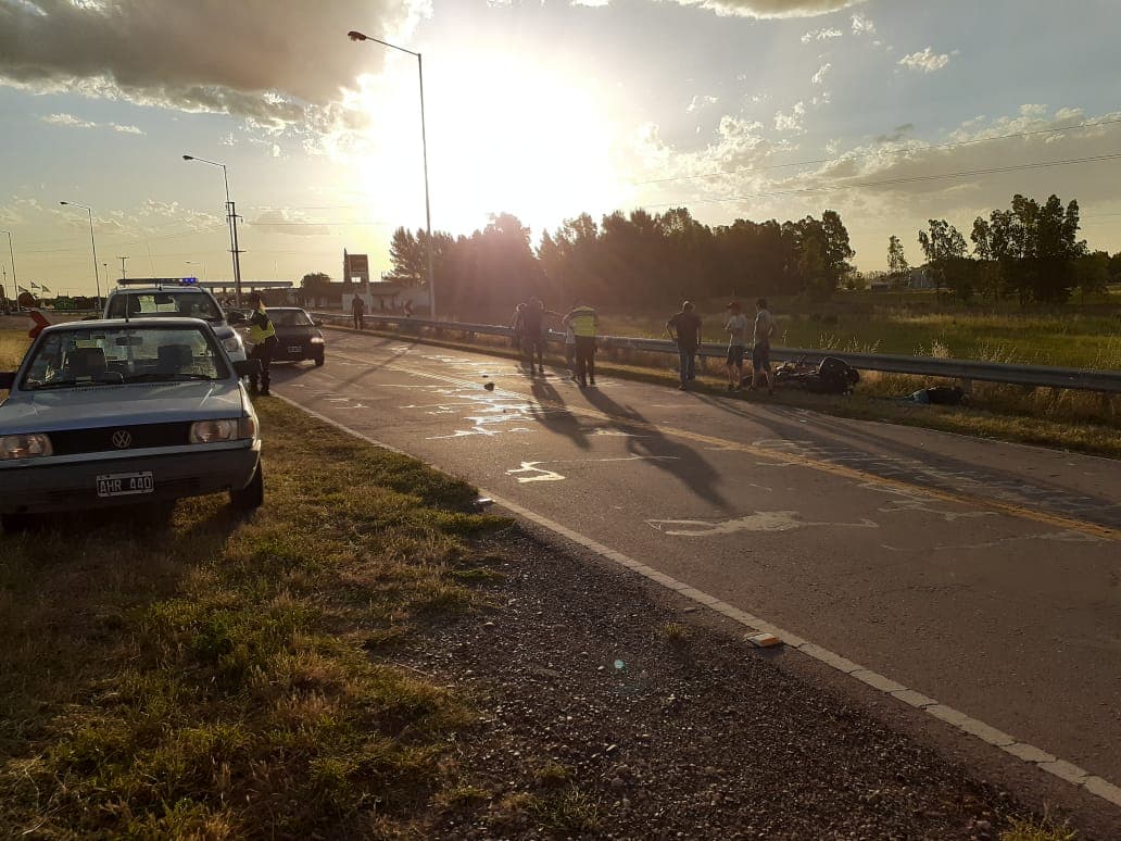 Muere en un accidente un motociclista en la ruta Nacional N°3 en Hilario Ascasubi»