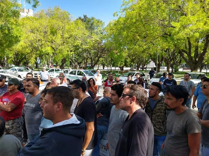 Los tacheros preocupados por la situación económica