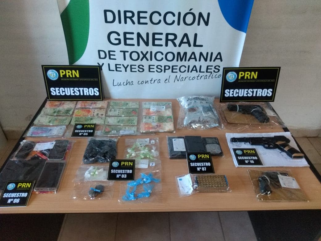 La policía desbarató “Kioscos de Droga”, hay 9 detenidos.
