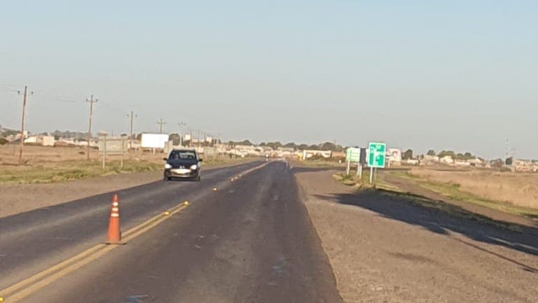 Pesatti pide a Vialidad Nacional la rotonda en el cruce de las rutas Nacional 3 y Provincial 1