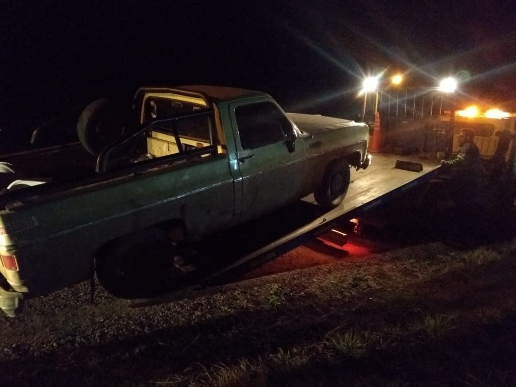 Dos detenidos y una camioneta secuestrada por la policía sobre ruta N°1 de Viedma