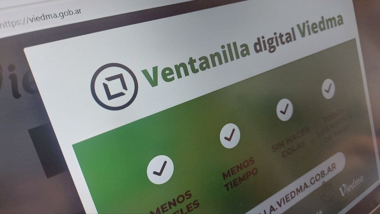 El municipio puso en vigencia la «Ventanilla Digital Viedma» para el pago de tributos de manera ágil y segura