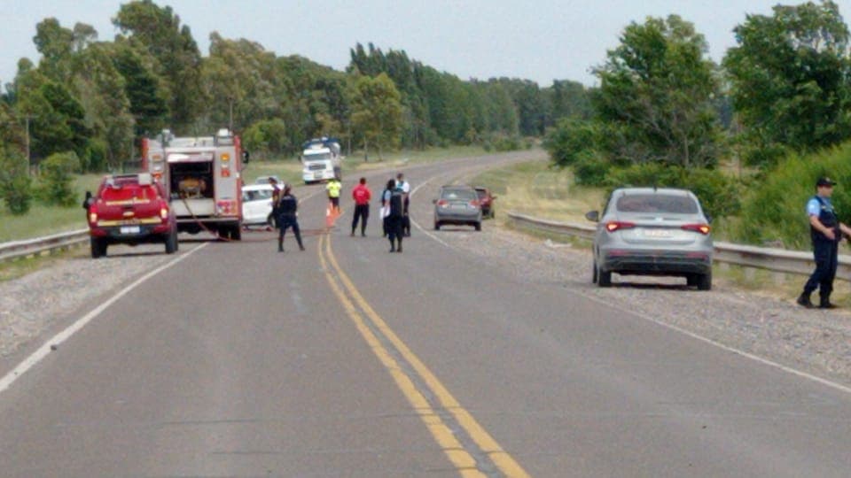 Accidente fatal en la Ruta Nacional N°3 en la zona de Idevi
