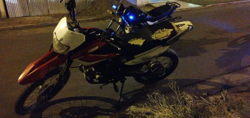 La Policía recuperó una moto robada en Viedma