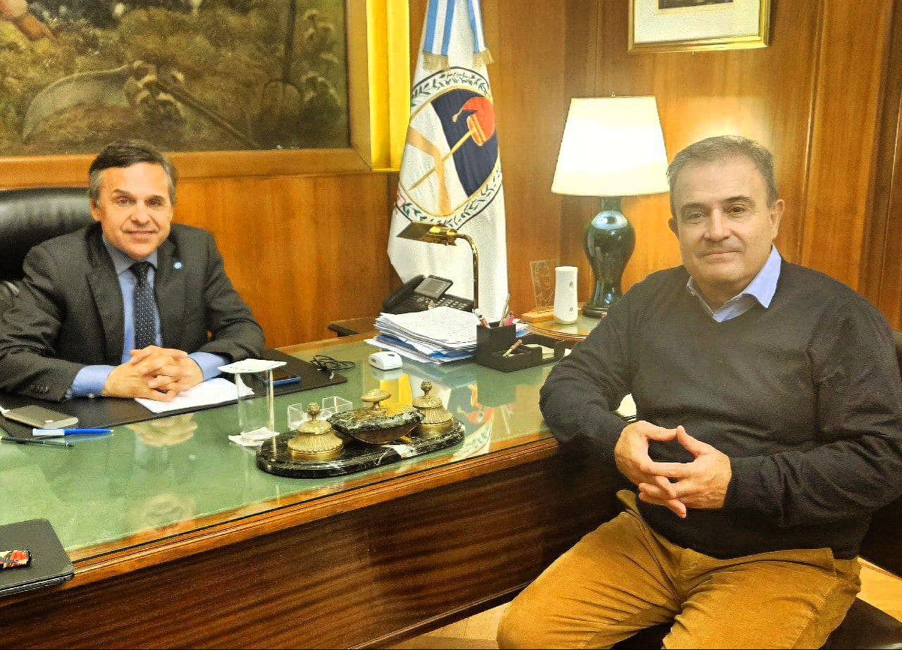 Nación le garantizó a Pesatti que están los fondos para la continuidad de la Terminal de ómnibus de Viedma