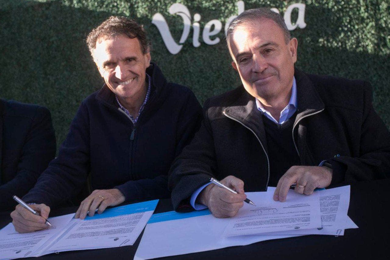 Se firmó el cuarto tramo de ensanchamiento de la Avenida Presidente Perón