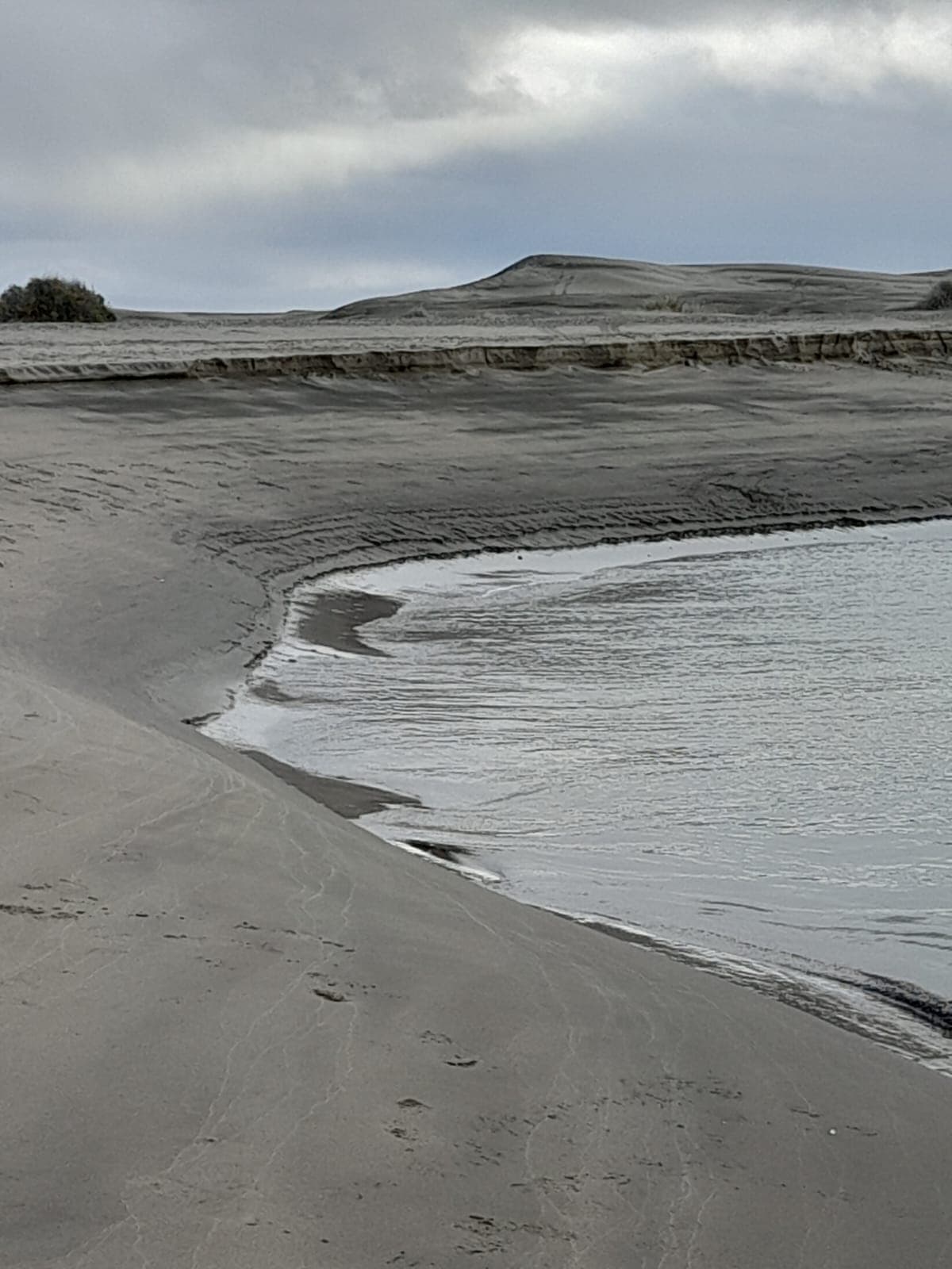 Un fenómeno natural en las costas de San Blas sorprendió a turistas y lugareños