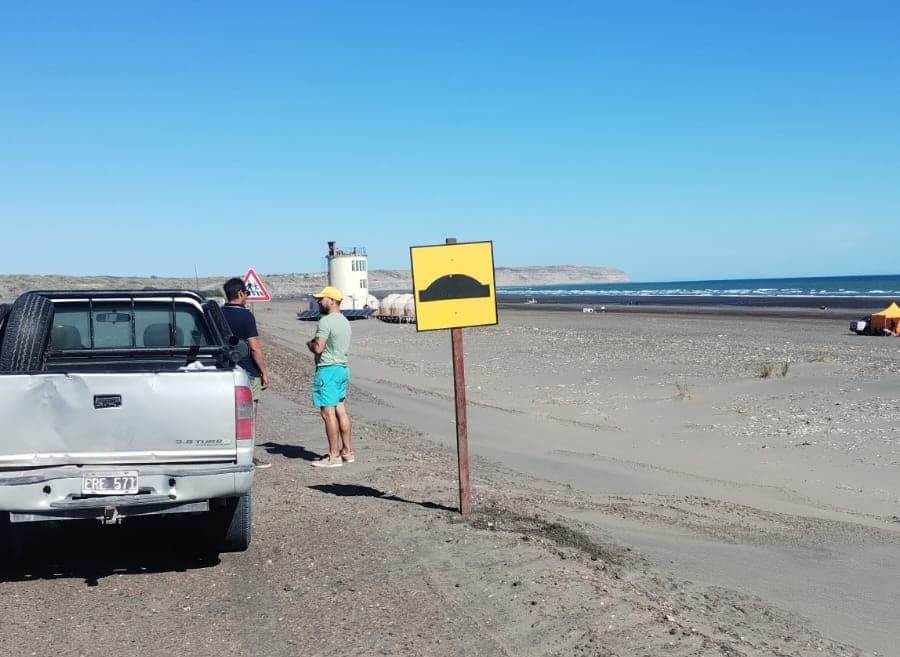 Ordenamiento del estacionamiento y el tránsito en diferentes puntos del Camino de la Costa