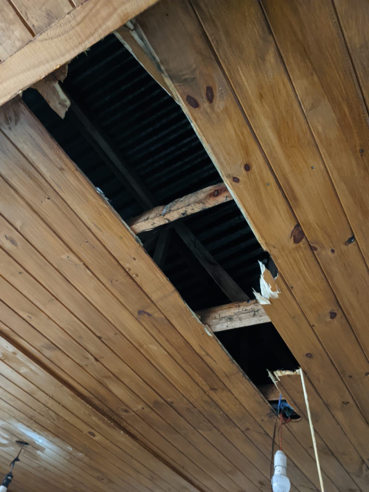 Bomberos de Patagones tuvieron que acudir a un principio de incendio en una vivienda del Loteo Sosa