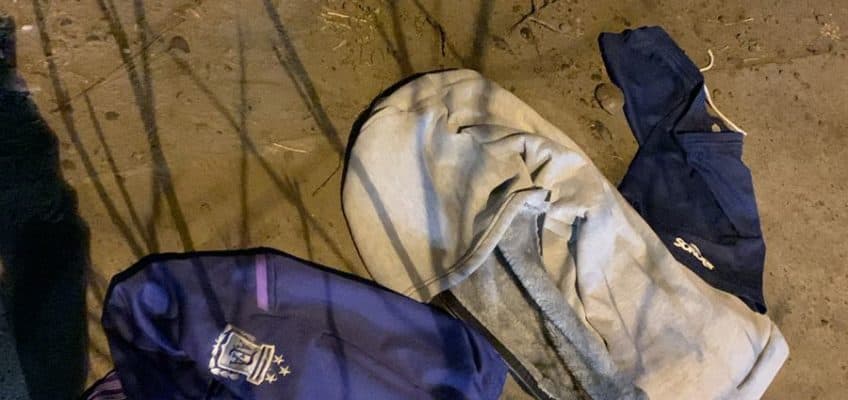 Cometió un robo de una mochila con un arma blanca y fue detenido