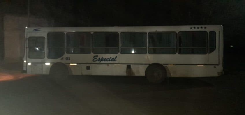 Un colectivo con irregularidades fue secuestrado por la policía en Guardia Mitre