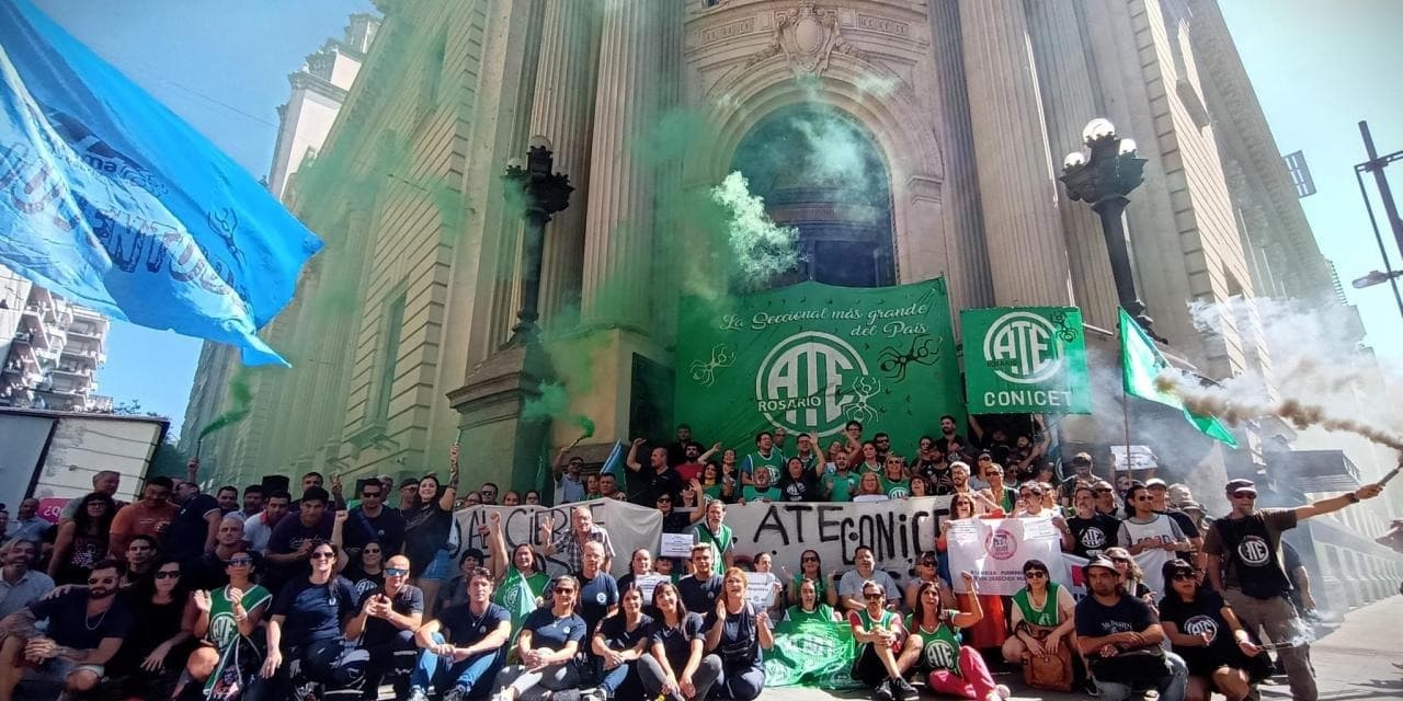 Habrá este jueves una nueva protesta de ATE, que evalúa una nueva huelga general antes de fin de mes