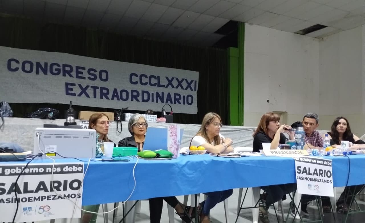 UnTER resolvió un paro docente para el 5 de diciembre y pide la renuncia de la ministra de Educación