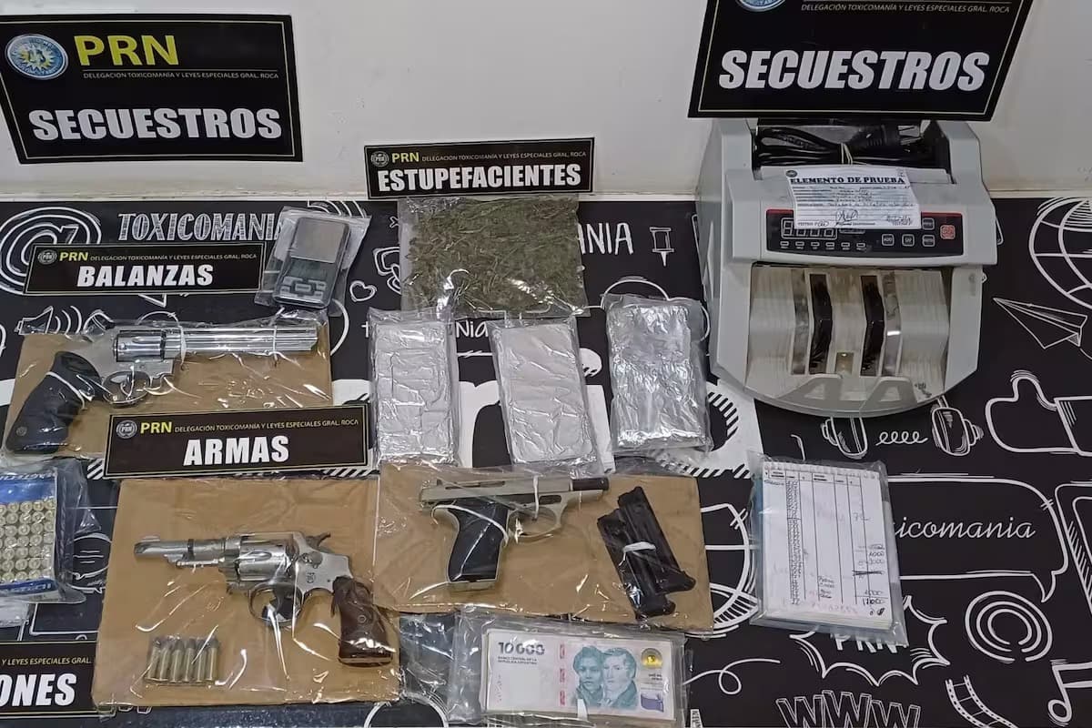 «Tanto habla Weretilneck de seguridad jurídica y no pueden ni controlar las armas que se secuestran»