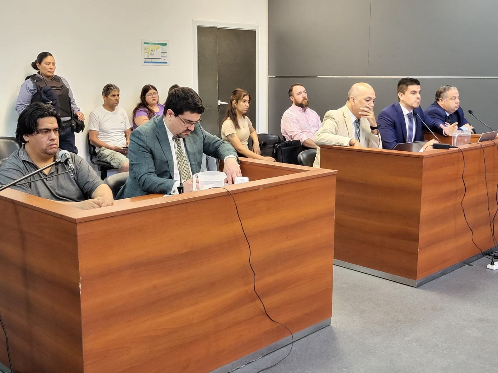 El único detenido por el doble crimen de Cipolletti escuchó de los fiscales la formulación de cargos