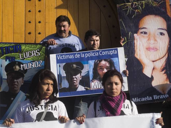 Nueva marcha pidiendo justicia por el asesinato de Lucas Muñoz